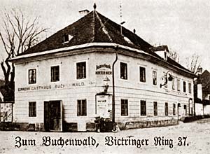 Einkehrgasthof - Zum Buchenwald  Foto um 1900